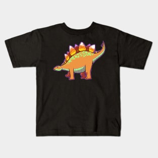 Halloween Stegosaurus Kids T-Shirt
